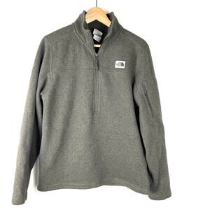 The North Face Gordon Lyons 1/2 Zip Fleece Sweater Green Men’s‎ Size Small